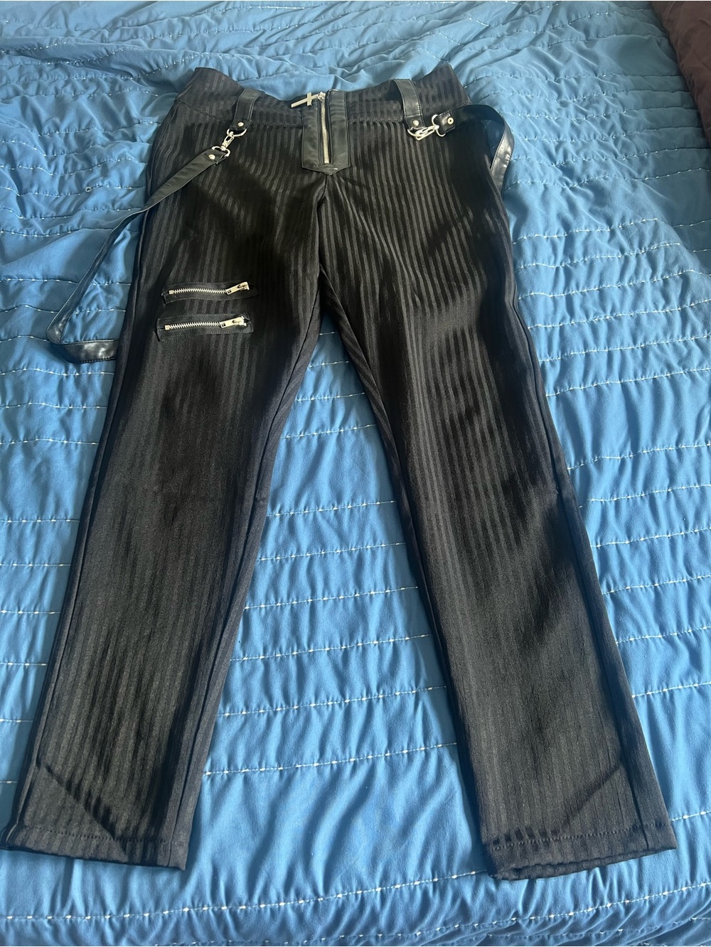 Killstar pinstripe pants